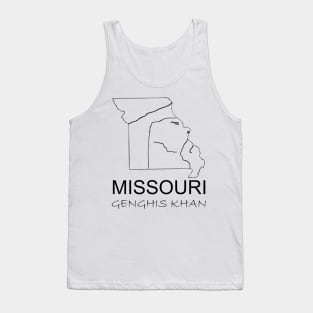 A funny map of Missouri Tank Top